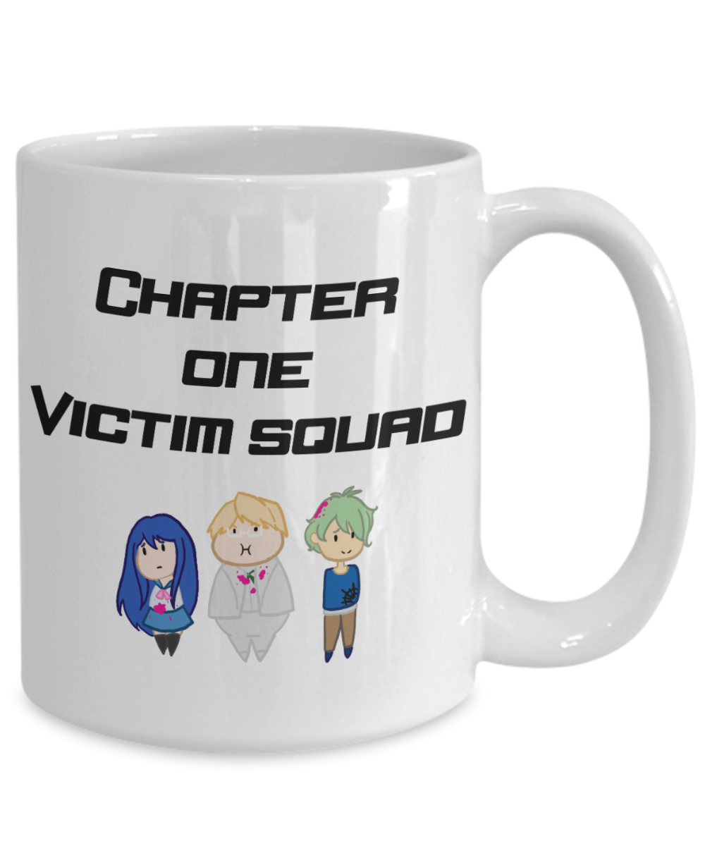 Danganronpa Chapter One Victims mug