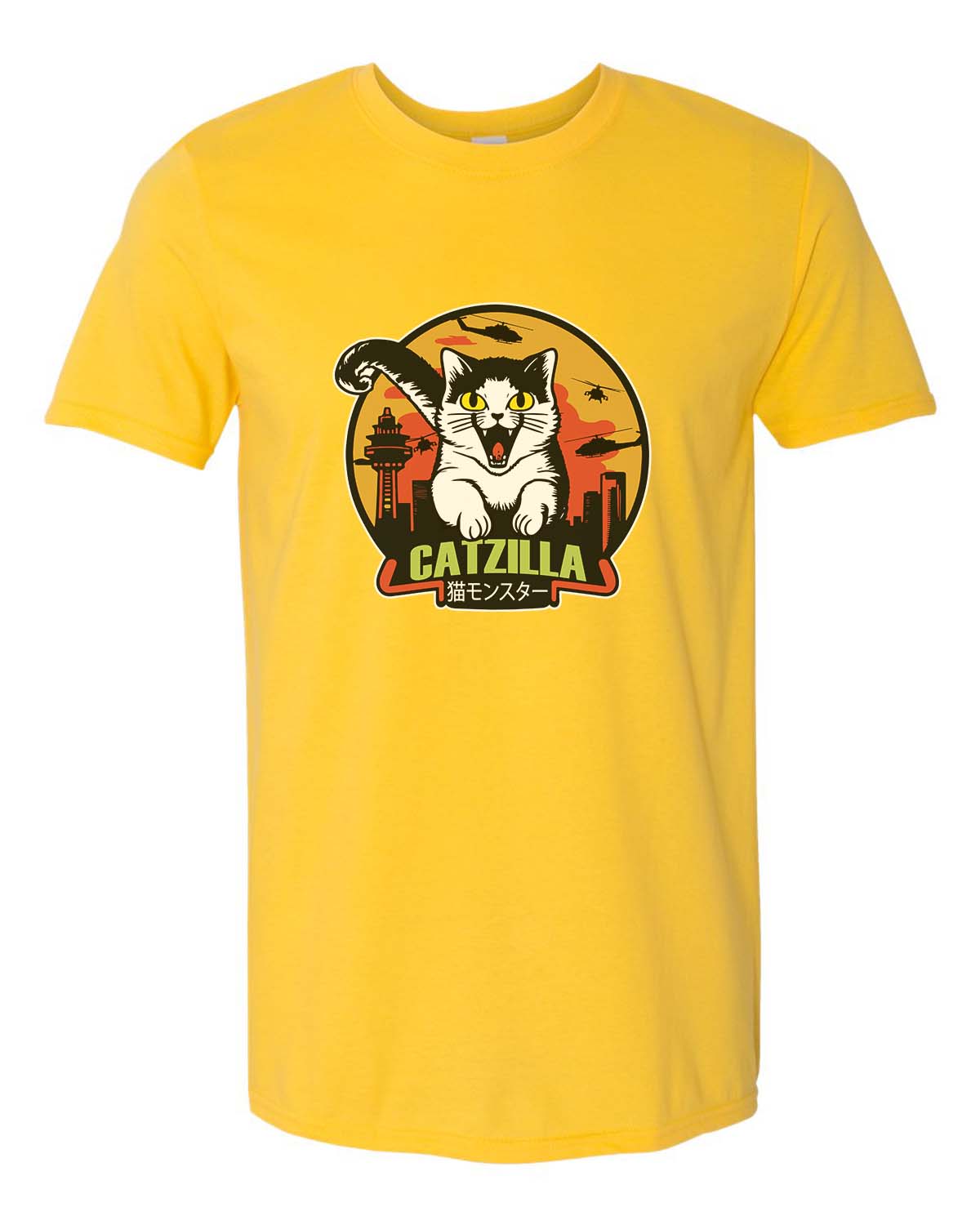 Catzilla Attacks - Unisex T-Shirt