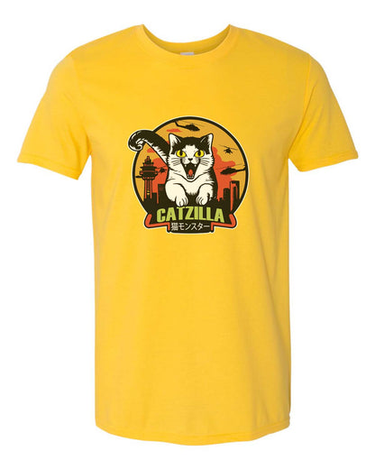 Catzilla Attacks - Unisex T-Shirt