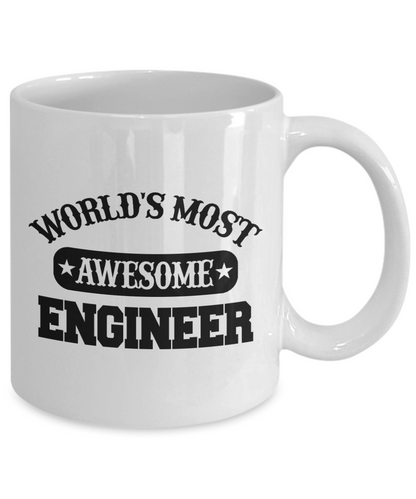 Worlds Most Awesome Engineer Coffee Mug