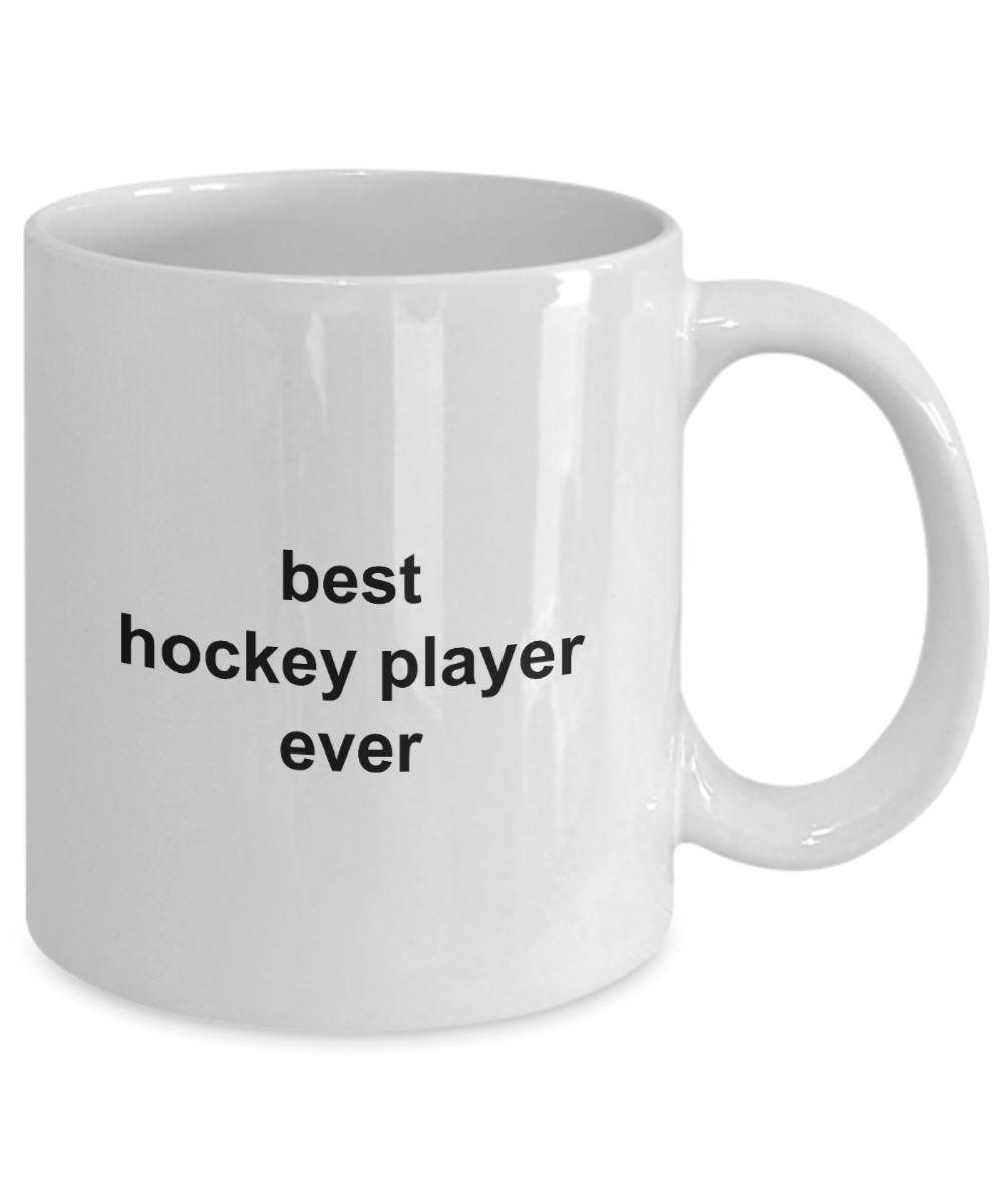 Best Hockey Player Ever Ceramic Gift Coffee Mug