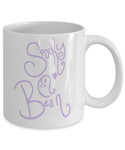 Spooky Bean Ghost 11oz  / 15oz Coffee Mug