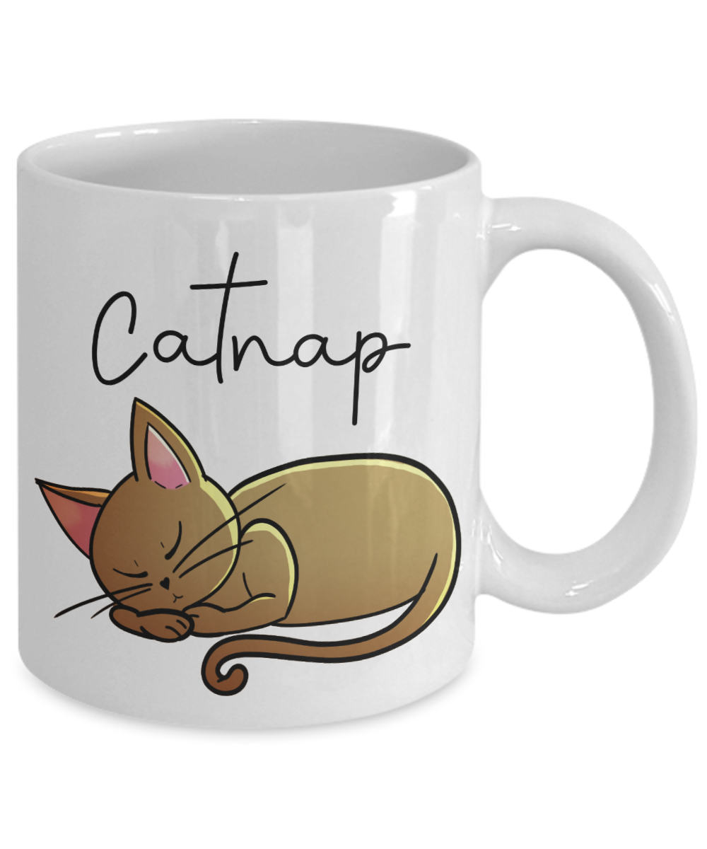 Cat Nap -  Cat Lovers 11OZ  / 15OZ COFFEE MUG