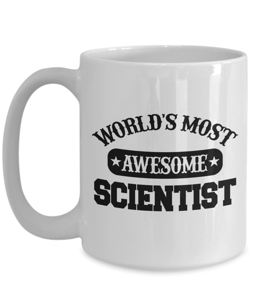 Worlds Most Awesome Scientist Coffee Mug