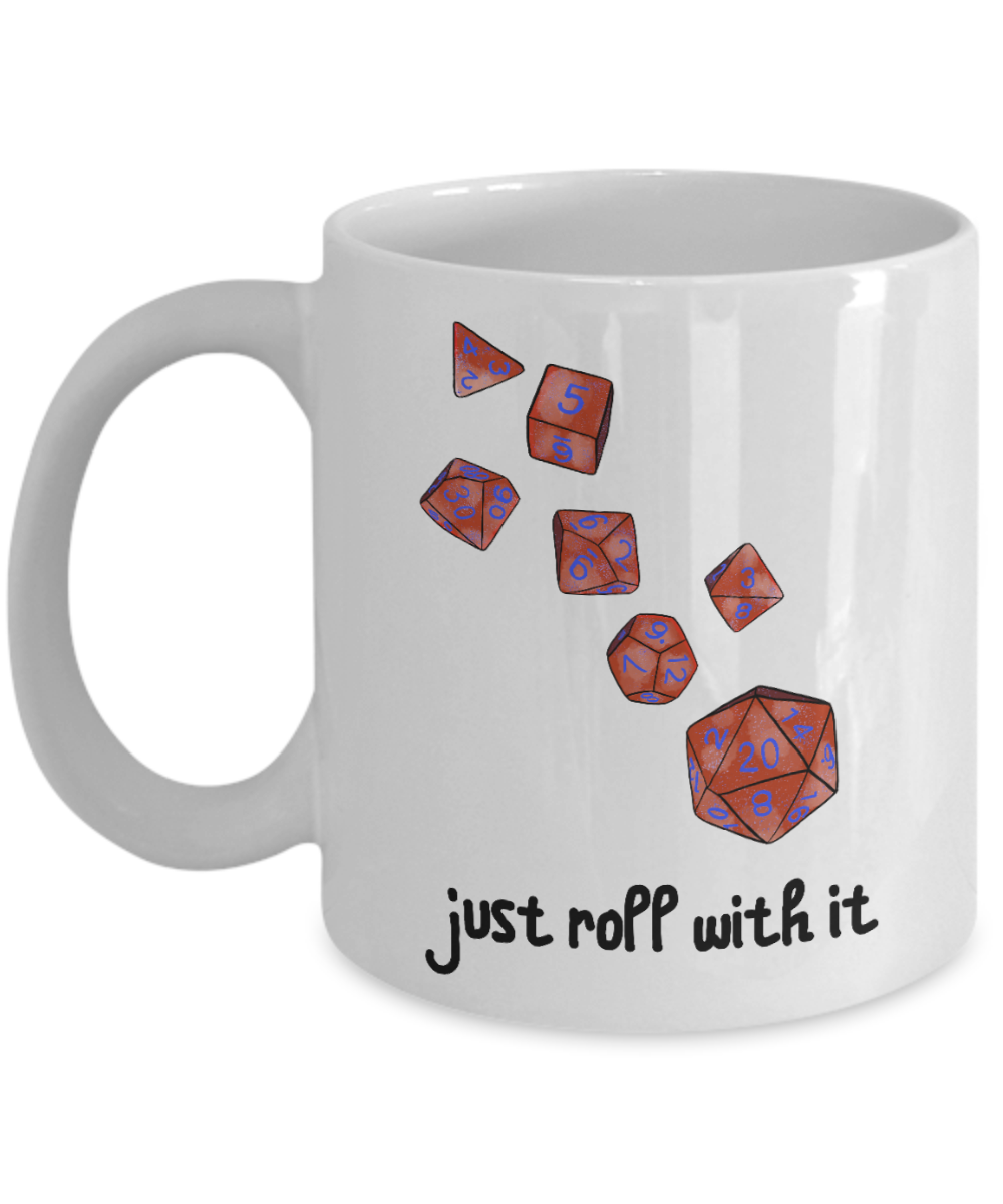 Roll with It - Dungeons and Dragons 11oz / 15oz coffee mug