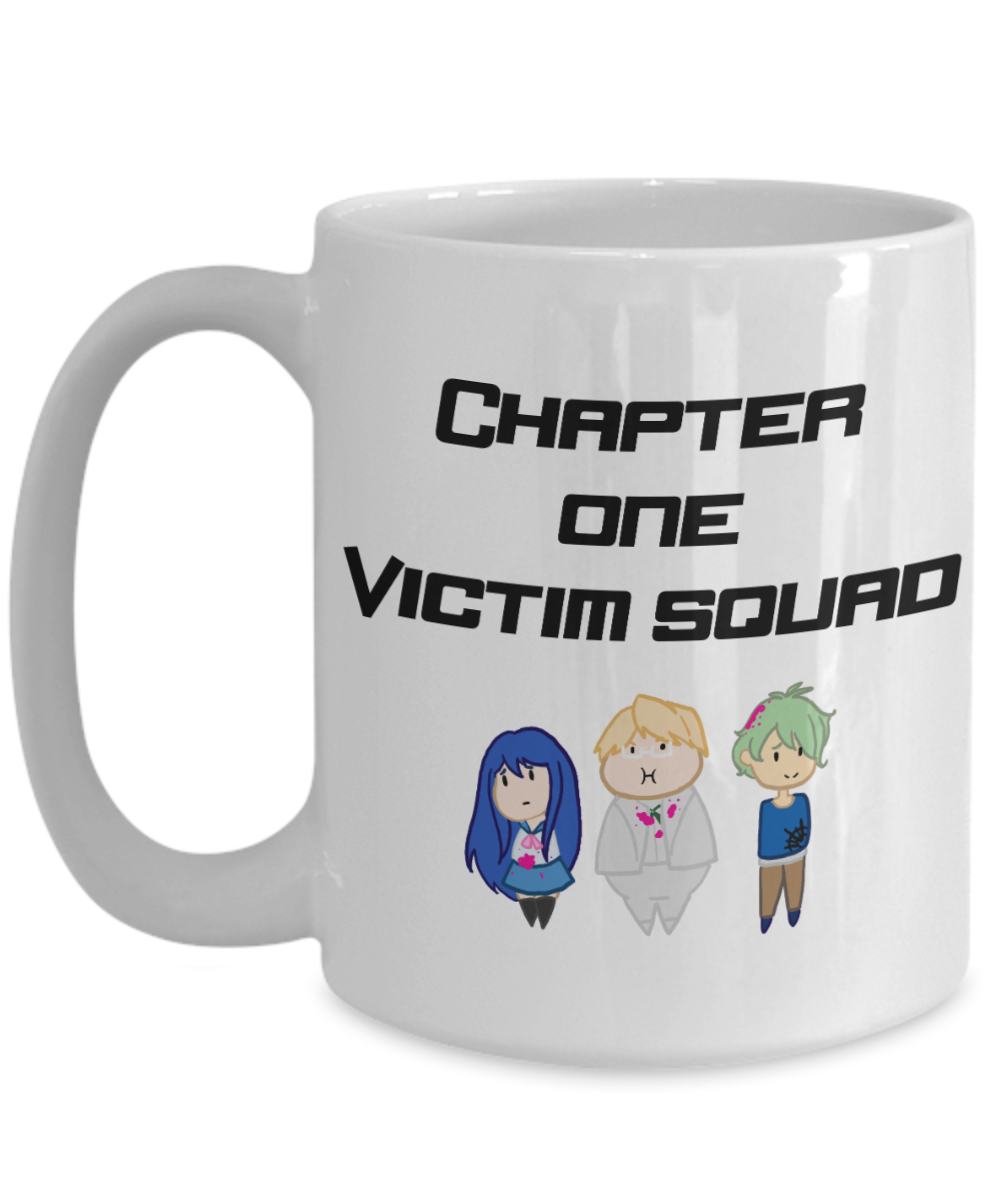 Danganronpa Chapter One Victims mug